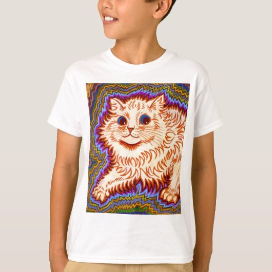Kaleidoscope Cat T-shirt (Voorkant)