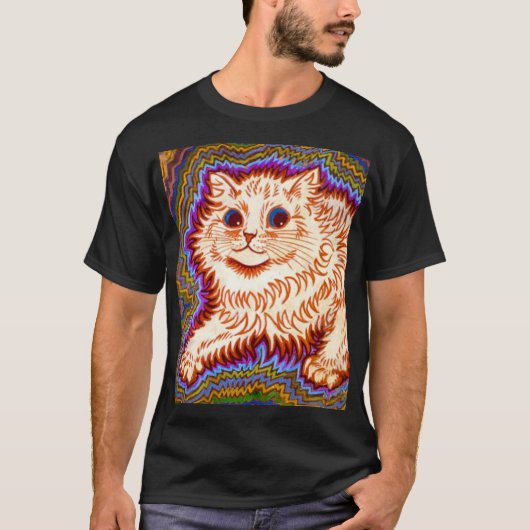Kaleidoscope Cat T-shirt (Voorkant)