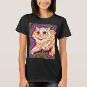 Kaleidoscope Cat T-shirt (Voorkant)