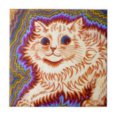 Kaleidoscope Cat Tegeltje (Voorkant)