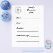 Kaleidoscope Cats Cat Promotional Flyers aanpassen (Enkel)