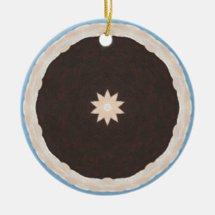 Kaleidoscope Chocolate Pie Ornaments Keramisch Ornament
