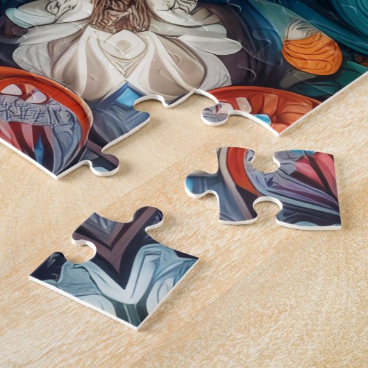 Kaleidoscope Cows Legpuzzel (Zijkant)