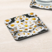 Kaleidoscope Daisies Pattern Onderzetter (Linkerzijde)