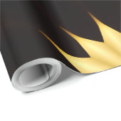 Kaleidoscope Design Bright Yellow Star Cadeaupapier (Rol Hoek)