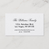 Kaleidoscope Design Bright Yellow Star Visitekaartje (Achterkant)