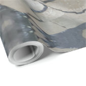 Kaleidoscope Design Light en Dark Grey Pattern Cadeaupapier (Rol Hoek)