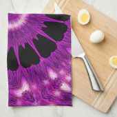 Kaleidoscope Design Paars Pink Art Theedoek (Quarter Fold)