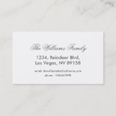 Kaleidoscope Design Rustic Light Grey Colors Visitekaartje (Achterkant)