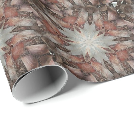 Kaleidoscope Design Star van de boomstam van de pa Cadeaupapier (Rol Hoek)