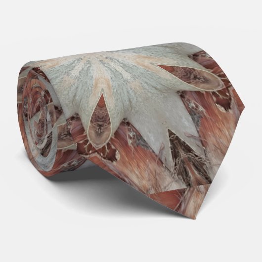 Kaleidoscope Design Star van de boomstam van de pa Stropdas (Opgerold)