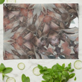 Kaleidoscope Design Star van de boomstam van de pa Theedoek (Gevouwen)