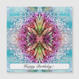 Kaleidoscope Dewdrops: Abstracte bloemkunst