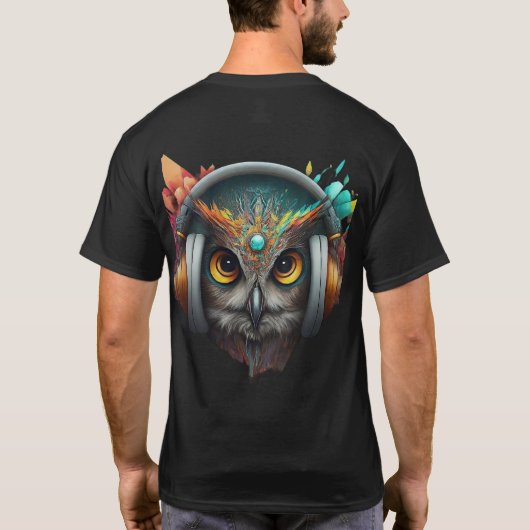 Kaleidoscope DJ T-shirt (Achterkant)