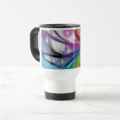 Kaleidoscope Dragonfly Reisbeker (Voorkant links)