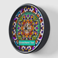 Kaleidoscope Effect Mosaic Tegel 3D Blik - Tekst t