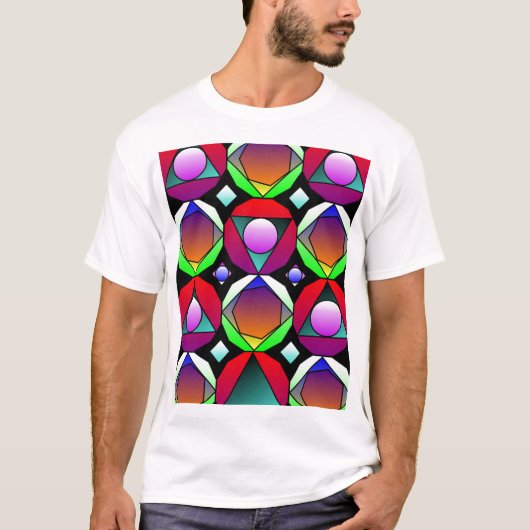 Kaleidoscope Explosion T-shirt (Voorkant)