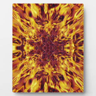 Kaleidoscope Fire Explosion Fotoplaat