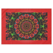 Kaleidoscope Flower Hibiscus I + your idea Tafelkleed (Voorkant (Horizontaal))