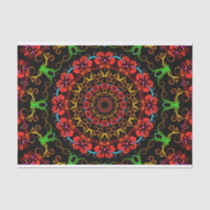 Kaleidoscope Flower Hibiscus I + your idea Tissuepapier