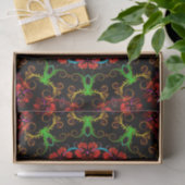 Kaleidoscope Flower Hibiscus I + your idea Tissuepapier (Geschenk)