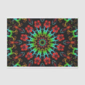 Kaleidoscope Flower Hibiscus II + your idea Tissuepapier (Voorkant)