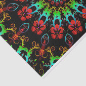 Kaleidoscope Flower Hibiscus II + your idea Tissuepapier (Detail)