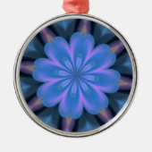 Kaleidoscope Flower Metalen Ornament (Voorkant)