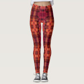 Kaleidoscope Flowers Leggings (Voorkant)