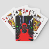 Kaleidoscope Fluid Art Print Speelkaarten (Achterkant)