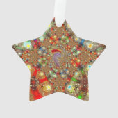 "Kaleidoscope Fury" Acryl Ornament (achterkant)