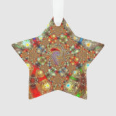 "Kaleidoscope Fury" Acryl Ornament (voorkant)