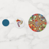 "Kaleidoscope Fury" Tabel Confetti (reeks 60) (Voorkanten)