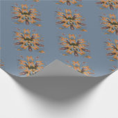 Kaleidoscope Giraffe Mandala: Abstracte Safari kun Cadeaupapier (Hoek)