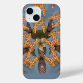 Kaleidoscope Giraffe Mandala: Abstracte Safari kun Case-Mate iPhone Case (Achterkant)