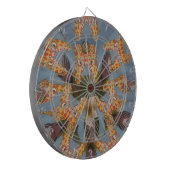 Kaleidoscope Giraffe Mandala: Abstracte Safari kun Dartbord (Voorkant Links)