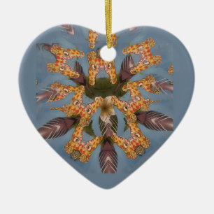 Kaleidoscope Giraffe Mandala: Abstracte Safari kun Keramisch Ornament