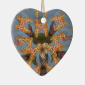 Kaleidoscope Giraffe Mandala: Abstracte Safari kun Keramisch Ornament (Rechts)