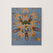 Kaleidoscope Giraffe Mandala: Abstracte Safari kun Legpuzzel (Verticaal)