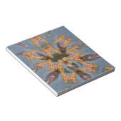 Kaleidoscope Giraffe Mandala: Abstracte Safari kun Notitieblok (Schuin)