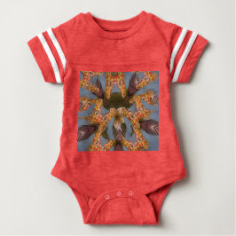Kaleidoscope Giraffe Mandala: Abstracte Safari kun Romper