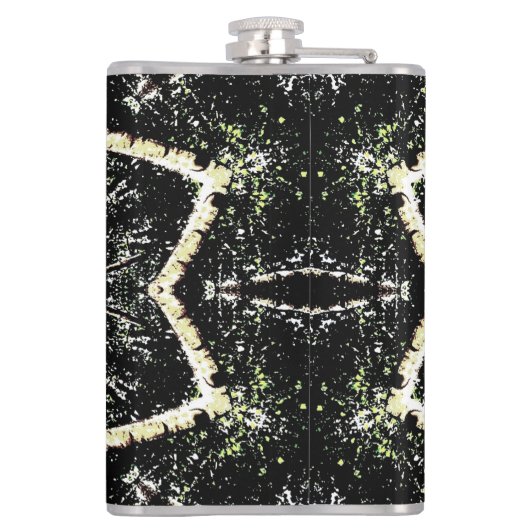 Kaleidoscope Gothic Heupfles (Achterkant)