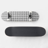 Kaleidoscope Grau Skateboard (Horizontaal)
