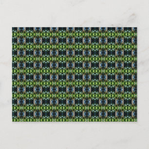 Kaleidoscope Grün Briefkaart