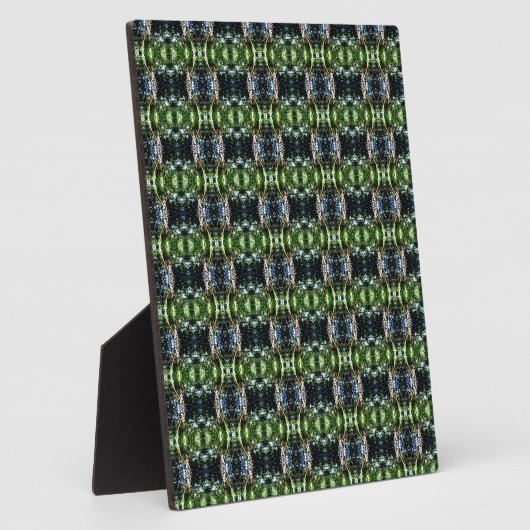 Kaleidoscope Grün Fotoplaat (Zijkant)