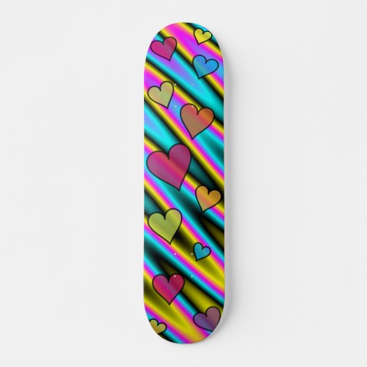 Kaleidoscope Hearts Persoonlijk Skateboard (Voorkant)