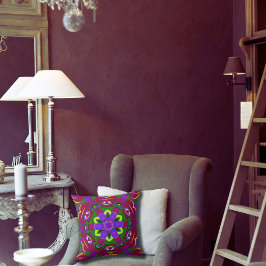 Kaleidoscope Hearts Pinting kaleidoscope Kussen