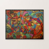 "Kaleidoscope" Jigzaag Puzzle Legpuzzel (Horizontaal)