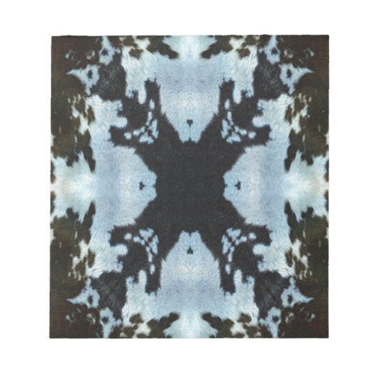 Kaleidoscope koeienhuid notitieblok (Voorkant)