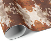 Kaleidoscope Koeienhuid Patroon Cadeaupapier (Rol Hoek)